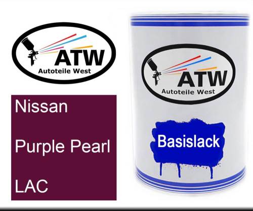 Nissan, Purple Pearl, LAC: 500ml Lackdose, von ATW Autoteile West.